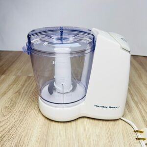 Hamilton Beach 3 Cup Model 72610 Food Chopper 2 Pulse White  WORKS